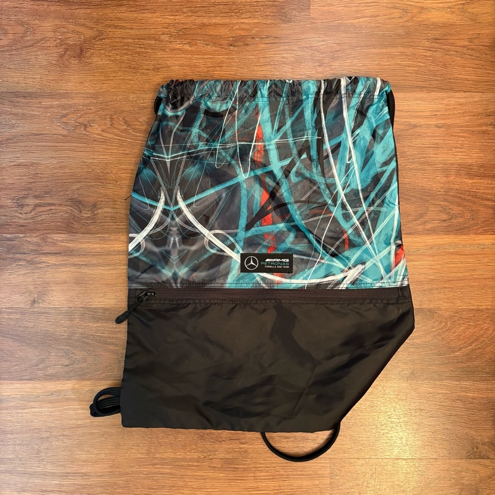 Mercedes Formula 1 Drawstring Bag